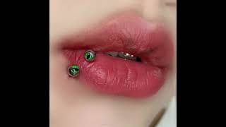 How To Style Lip Piercing In Attractive Way Plus Lip Cuff And Lip Ring Designs [upl. by Antonia152]