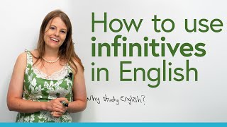 Advance English Lesson  What is an infinitive Different functions of an infinitive [upl. by Alyacim]