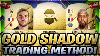 BEST TRADING METHOD ON FIFA 22 FIFA 22 GOLD SHADOW TRADING METHOD HOW TO MAKE 50K EVERY HOUR FIFA [upl. by Grane161]