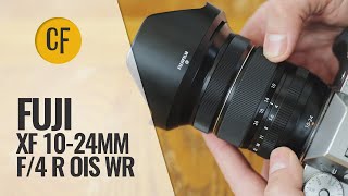 Fuji XF 1024mm f4 R OIS WR lens review [upl. by Retxed]