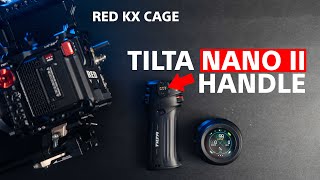 Tilta Nucleus Nano II side handle amp RED Komodo X Cage [upl. by Norad]