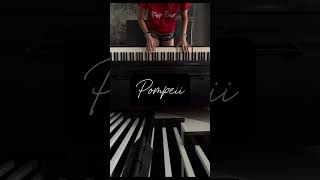 Pompeii by Bastille shorts piano bastille pompeii [upl. by Tony]