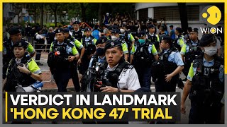 Hong Kong 14 prodemocracy activists guilty  Latest News  WION [upl. by Lennaj]