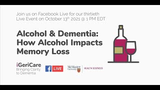 Alcohol and Dementia Insights on their Relationship  iGeriCare [upl. by Ardnasac]