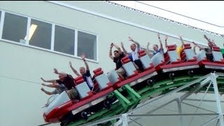 Going Crazy On Japans Oldest Roller Coaster at Hanayashiki POV [upl. by Latricia848]