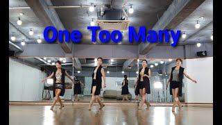 One Too Many line danceIntermediate DemoampCount [upl. by Maryellen]