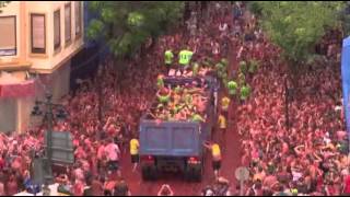 Flying Tomatoes Worlds Largest Food Fight [upl. by Neural600]