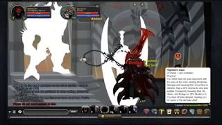 AQW Bargoth vs Nulgath Void Highlord Solo With Potion of Evasion [upl. by Eeliab]