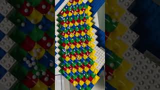 250 White Marbles on colorful Hubelino Marble Run [upl. by Ytsirt100]