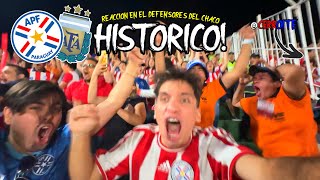 PARAGUAY 2  1 ARGENTINA  Vlogg Epic  Reacción en el Defensores del Chaco con Cerroite  Lloré [upl. by Rj]