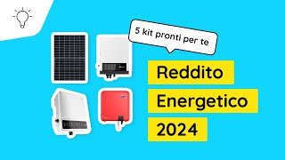 Reddito energetico 2024 tutto quello che devi sapere [upl. by Meekar]