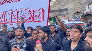 9th Muharram 2021 Liyaqat Ali Dasta e Abbasia Trespone Kargi  2nd noha [upl. by Audris]