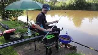 Practising for a match at Alvechurch Fishery [upl. by Simonne]