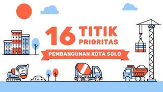 GIBRANTV 16 Titik Pembangunan Prioritas di Kota Solo [upl. by Arlyne]