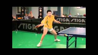 Ma Long practising multiball in an unbelievable tempo [upl. by Stent]