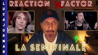 La Semifinale  Reaction X FACTOR 2023 [upl. by Enaitsirhc]