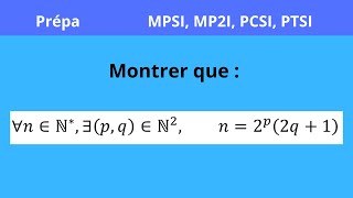 Récurrence forte exercice n2p2q1 [upl. by Reppep900]