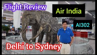 Air India AI302 Delhi to Sydney Flight Review ✈️Is there any new experience in their new plane [upl. by Ggerk361]