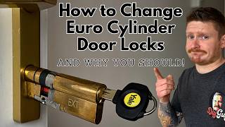 How to Change a Euro Cylinder Door Lock and How to Avoid Lock Snapping [upl. by Llereg]