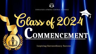 CoxsackieAthens High School 2024 Graduation Commencement [upl. by Enimsay]