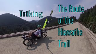 Triking the Route of the Hiawatha Trail [upl. by Airalednac]