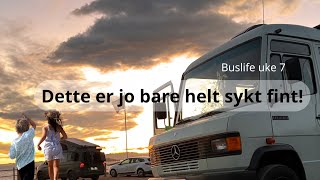 DETTE ER JO BARE HELT SYKT FINT buslife uke 7 [upl. by Otanutrof]