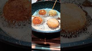 Homemade Croquettes food brazilianfood deepfrying [upl. by Prochora]