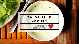 salsa allo yogurt homemade [upl. by Herra]