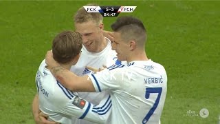 Highlights FCK 53 FC Midtjylland [upl. by Sowell543]