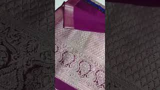 High quality latest Pure kanjeevaram saree Silk mark 11000 [upl. by Corrine]