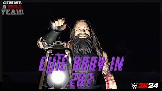 New Bray Wyatt ELITE FIGURE in WWE 2K24 [upl. by Chappy282]