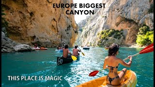 Welcome to Paradise I Gorge du Verdon France I Europe Biggest Canyon I GoPro 10 [upl. by Iz531]