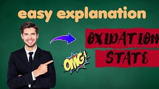 OXIDATION STATE EASY EXPLANATIONVIDEOSUBSCRIBE [upl. by Dlorah138]