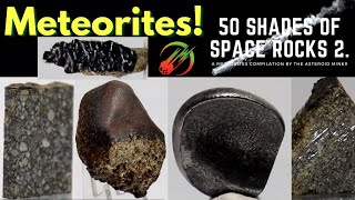 50 Meteorites in 10mins Meteorite Examples Meteorite Compilation What do Meteorites look like [upl. by Doersten]