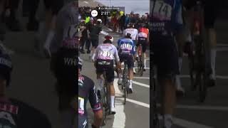 WE HAVE LIFT OFF 🚀Pogacar attacks and drops Jonas Vingegaard over the top of the Col du Galibier 😱 [upl. by Karina]