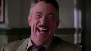 Jonah Jameson  Jonah Jameson Laugh Full HD Meme Template Spiderman Laugh [upl. by Lilithe]