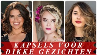 Kapsels voor rond dikke gezichten vrouw [upl. by Ferrick]