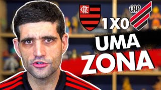 Uma ZONA apenas um BANDO em campo  Flamengo 1 x 0 AthleticoPR [upl. by Gaynor833]