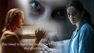 The Possession Of Hannah Grace Movie Explained  Review  2018 [upl. by Ainnat286]