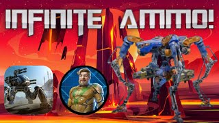 THIS BUILD GIVES DUX UNLIMITED AMMO INFINITE DAMAGE War Robots [upl. by Anse382]