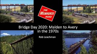 Bridge Day 2020 Malden to Avery in the 1970s [upl. by Orville]