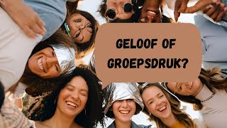 Complotdenken Is het Geloof of Groepsdruk [upl. by Aynwad]