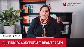 10 Gründe um das alleinige Sorgerecht zu beantragen – Kanzlei Hasselbach [upl. by Devonne]