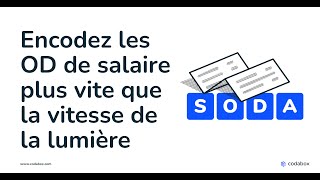 SODA de CodaBox traitez les salaires ultrarapide ⚡️Atteignez le top de la compta numérique en 2024 [upl. by Reisman]