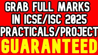 ICSEISC 2025 Get 2020 Marks in All Subject  Dont Waste Time🔥 98 Strategy for Exams ICSE 2025 [upl. by Margi]