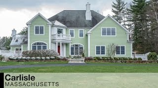 Video of 204 Davis Road  Carlisle Massachusetts real estate amp homes [upl. by Corney]