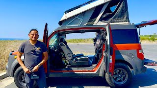 Mechanic Builds The Ultimate Honda Element ECamper [upl. by Braunstein945]