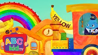 Yellow Color Song  Preschool Learning  ABC KidTV  Nursery Rhymes amp Kids Songs [upl. by Nnybor4]