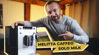 Melitta Caffeo Solo Perfect Milk  un excellent expresso [upl. by Agripina]