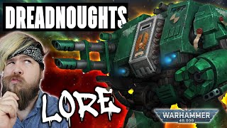 The DARK Reality Of Dreadnoughts  Warhammer 40k Lore [upl. by Reiss870]